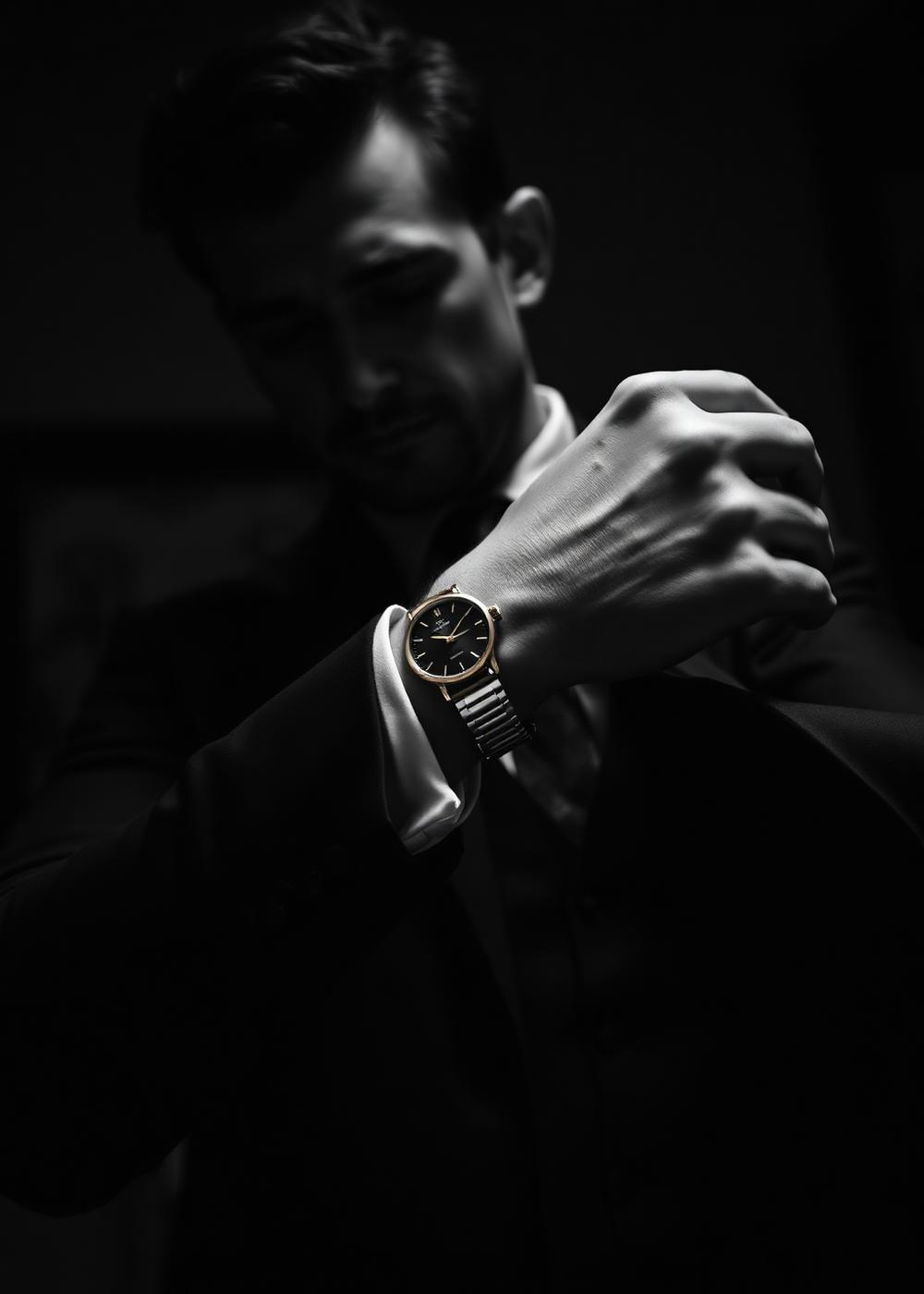 Man fastening a VALORE watch